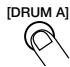 ZOOM RT-234 - Appuyez sur le bouton [DRUM A] du pavé [KIT/TRACK SELECT]. - 1