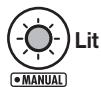 ZOOM A21U - Pressez la touche [MANUAL]. - 1