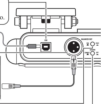 ZOOM A21U - Connecteur [BALANCED OUT] - 2