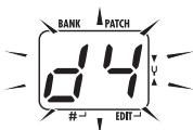 ZOOM A21U - Spécifiez le numéro du patch de destination de mémorisation/copie - 1