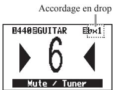 ZOOM G21NU - Accordage en drop - 2