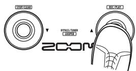 ZOOM G21NU - Activez/désactivez un module (ON/OFF) - 1