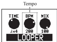 ZOOM G21NU - Réglez le tempo - 4