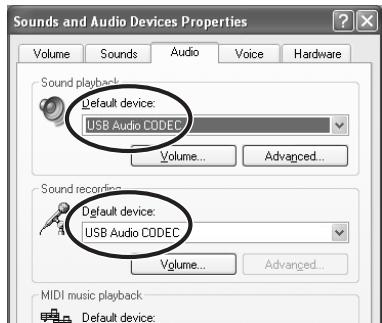 ZOOM G71UT - From the "Start" menu, select "Control Panel" and double-click "Sounds and Audio Devices". - 1