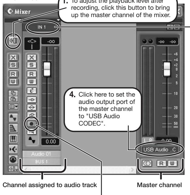 ZOOM G71UT - Access the "Devices" menu and select "Mixer". - 1