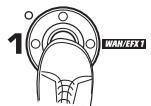 ZOOM G71UT - Diodes des commutateurs au pied 1-4 - 2