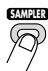 ZOOM GFX707 - Pour couper l'échantillonneur et repasser en mode de jeu, appuyez de nouveau sur le bouton SAMPLER. - 1