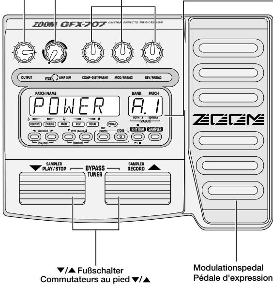 ZOOM GFX707 - - Simulateur d'ampli intégré - 1
