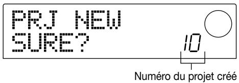 ZOOM MRS1044 - Créer un nouveau projet (PROJECT NEW) - 1