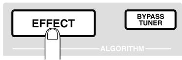 ZOOM MRS1044 - Appuyez sur la touche [EFFECT]. - 1