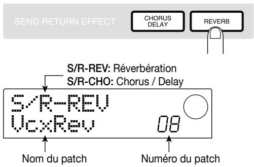 ZOOM MRS1044 - Changer le patch de l'effet envoi/retour - 3