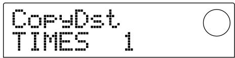 ZOOM MRS1044 - Spécifiez la position de destination selon la procédure décrite à l' étape 6 et appuyez sur la touche [ENTER]. - 1