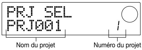 ZOOM MRS1044 - Charger un projet (PROJECT SELECT) - 1