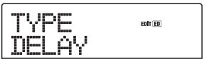 ZOOM MRS802 - Si vous voulez changer le type d'effet, tournez la molette. - 1