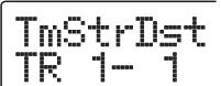 ZOOM MRS802 - Référez-vous aux étapes 1-6 de "Etapes d'édition de base" pour sélectionner piste et V-take àTRAITER par extension/compression temporelle, puis pressez la touche [ENTER]. - 1