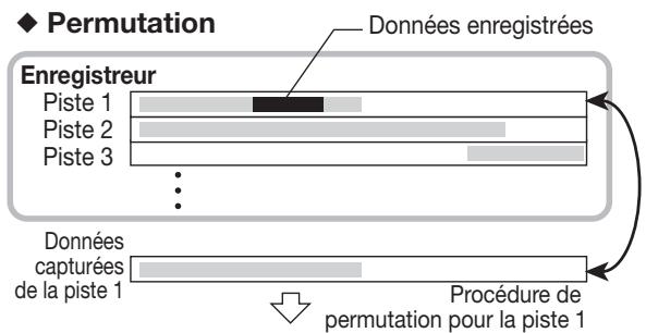 ZOOM MRS802 - Capture et permutation de pistes - 2