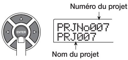 ZOOM MRS802 - Pressez la touche [ENTER]. - 1
