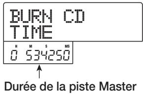 ZOOM MRS802 - Vérifiez que "AUDIO CD BURN CD" est affché et pressez la touche [ENTER]. - 1