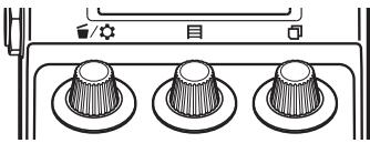ZOOM MS-60B - Boutons de paramètre - 1