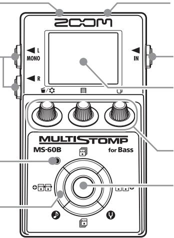 ZOOM MS-60B - Touches de curseur - 1
