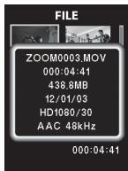 ZOOM Q2HD - INFORMATION (sur le fichier) - 1