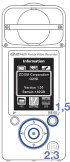 ZOOM Q2HD - Voir les informations - 2