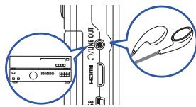 ZOOM Q2HD - Écoute au casque ou par un équipement audio (connexion LINE OUT) - 1