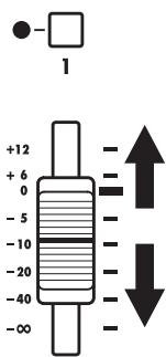 ZOOM R8AI - Utilisation de la section des faders - 1