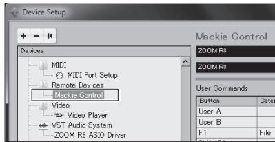 ZOOM R8AI - Configuration des touches de fonction - 2