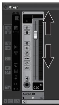 ZOOM R8AI - Utilisation de la section des faders - 2