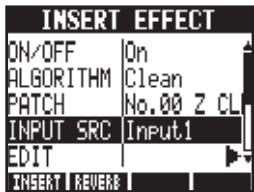 ZOOM R8AI - Sélectionnez l'emplacement d'insertion - 1