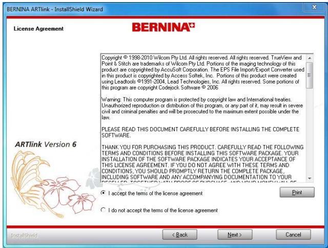 BERNINA ARTLINK V6 - Sélectionner - 1