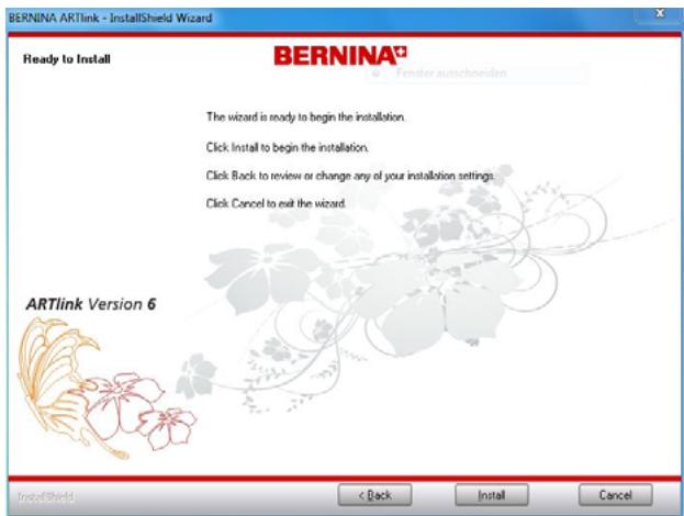 BERNINA ARTLINK V6 - Étape 10 : - 3
