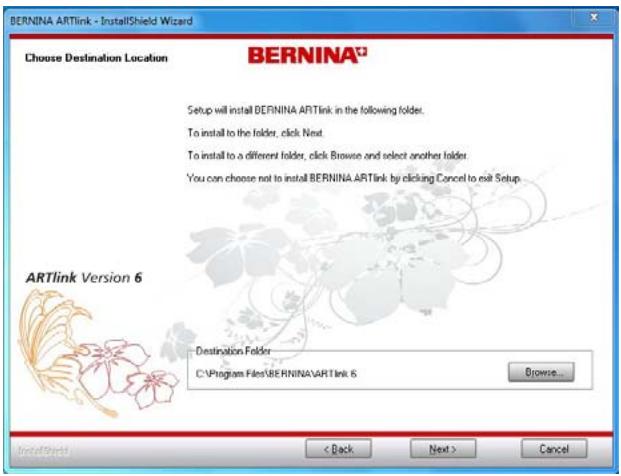 BERNINA ARTLINK V6 - Étape 10 : - 1