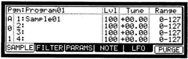 AKAI MPC2500 - Chapitre 13 : Programme - 1