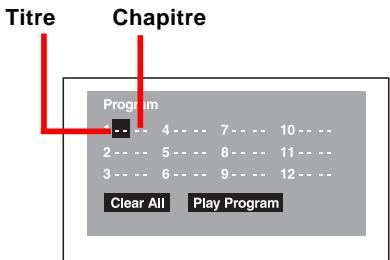 AKAI DVR4400SS - Lecture programme de titres / chapitres - 1