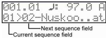 AKAI MPC500 - Scelta delle sequenze in tempo reale - 1