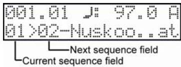 AKAI MPC500 - Selecting the sequences in real time - 1