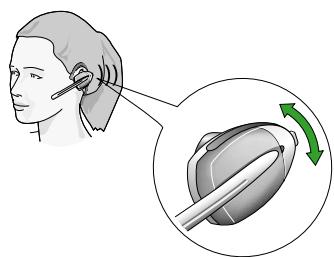 JABRA GN9350 - Réglage du volume de réception - 6