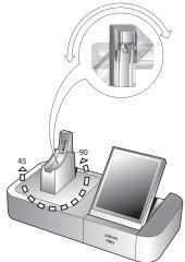JABRA 9460-DUO - Paso 2: Ajuste del soporte de acople del auricular - 1