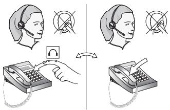JABRA 9460-DUO - Para realizar o responder una llama desde su téléphone de escritorio: - 6