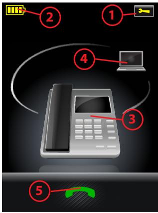 JABRA 9460-DUO - COMMANDES DE L'ECRAN TACTILE - 1