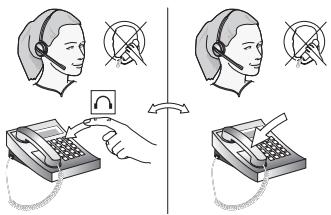 JABRA 9460-DUO - Pour effectuer ou répondre à un appel avec votre téléphone fixe : - 6