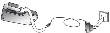 JABRA 9460-DUO - Step 3: Apply power to the base - 1