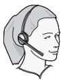 JABRA 9460-DUO - Pour effectuer un appel avec un logiciel téléphonique : - 1