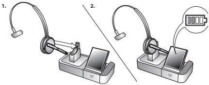 JABRA 9460-DUO - Almacenamento y energia del auricular: - 1