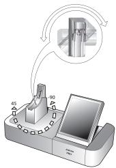 JABRA 9460-DUO - Schritt 2: Headset-Ladeschacht justieren - 1