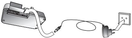 JABRA 9460-DUO - Étape 3: Alimenter le socle - 1