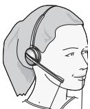 JABRA 9460-DUO - Colocacion del auricular: - 1