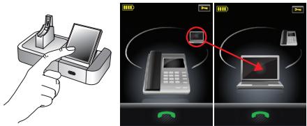 JABRA 9460-DUO - To place or answer a call over your desk phone: - 1